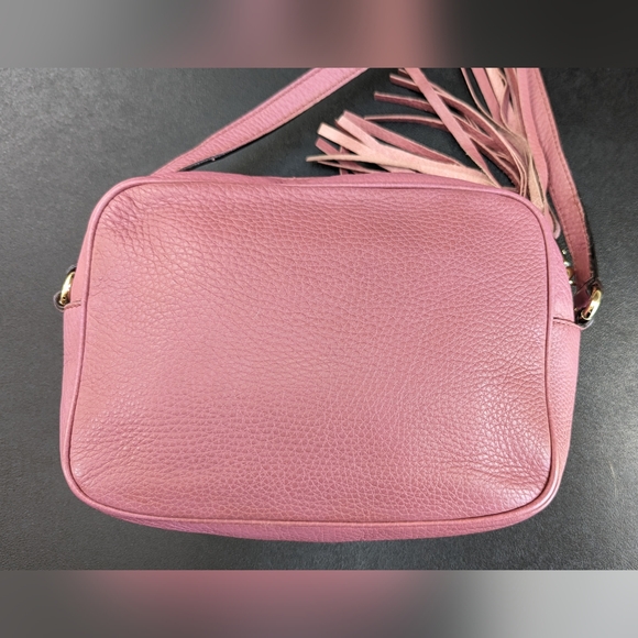 Gucci Pink Soho Disco Crossbody Bag Leather Small - Picture 5 of 16